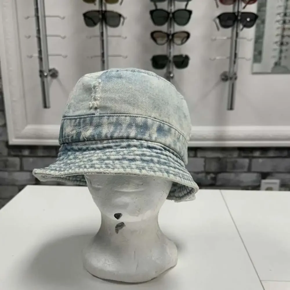 Light Blue Denim Bucket Hat